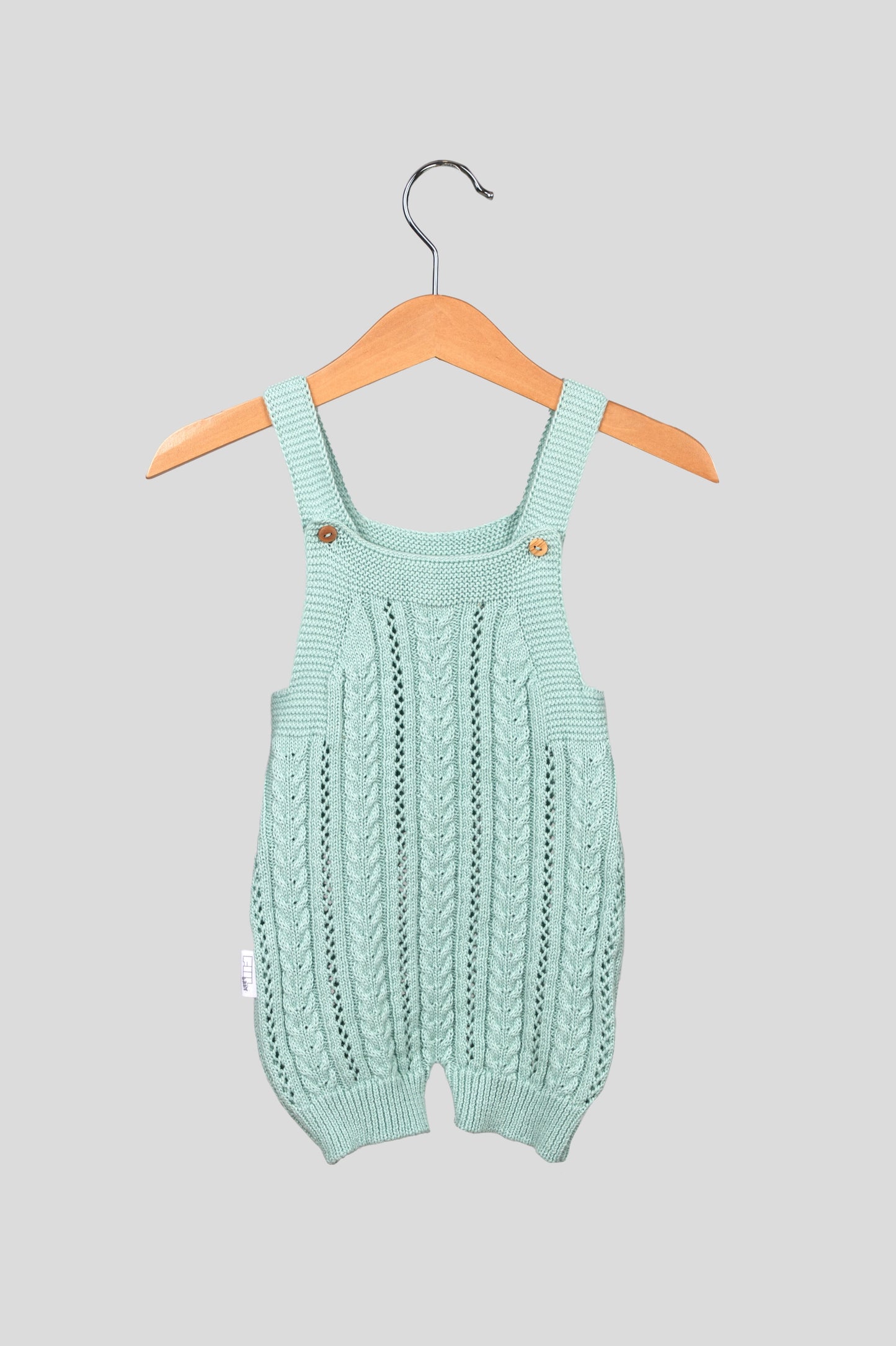 Salopette in maglia di cotone