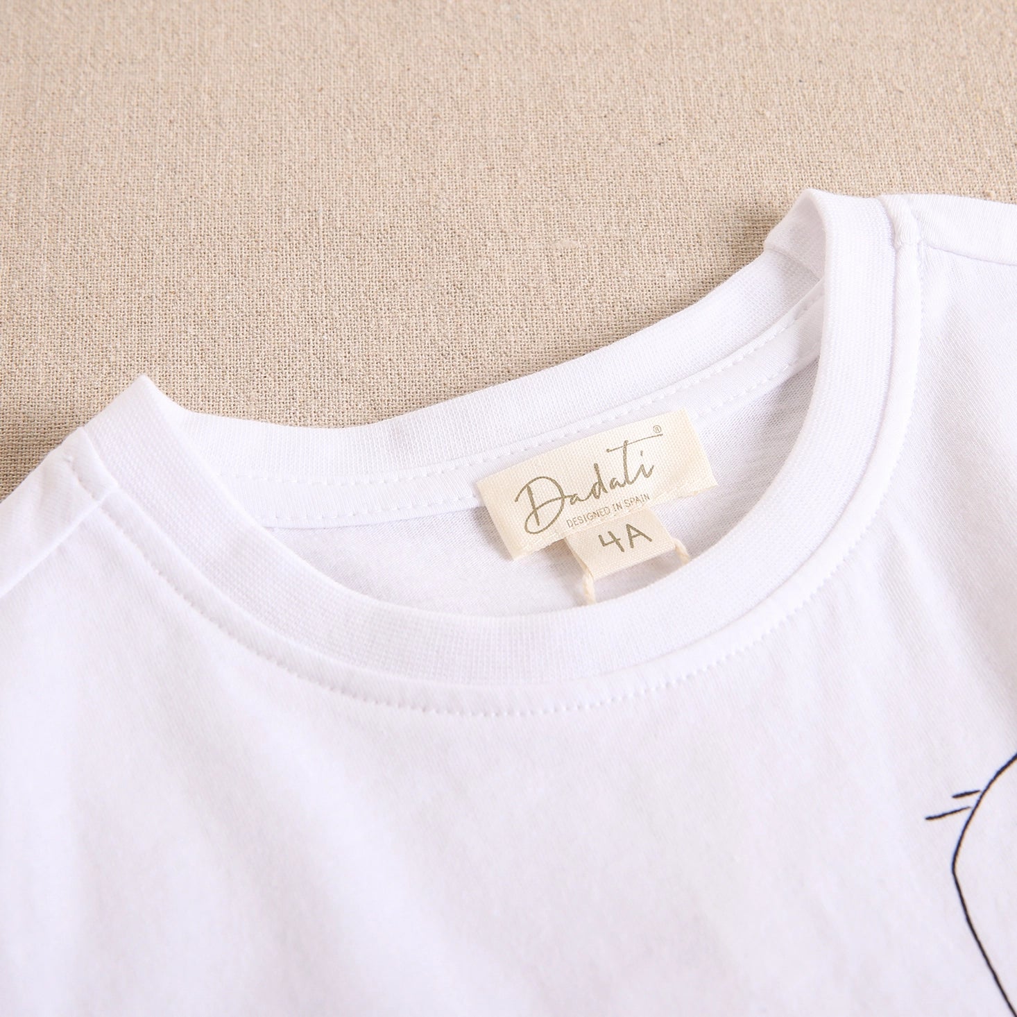 White and duck t-shirt