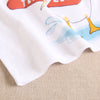 White and duck t-shirt