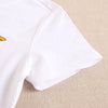 White and duck t-shirt