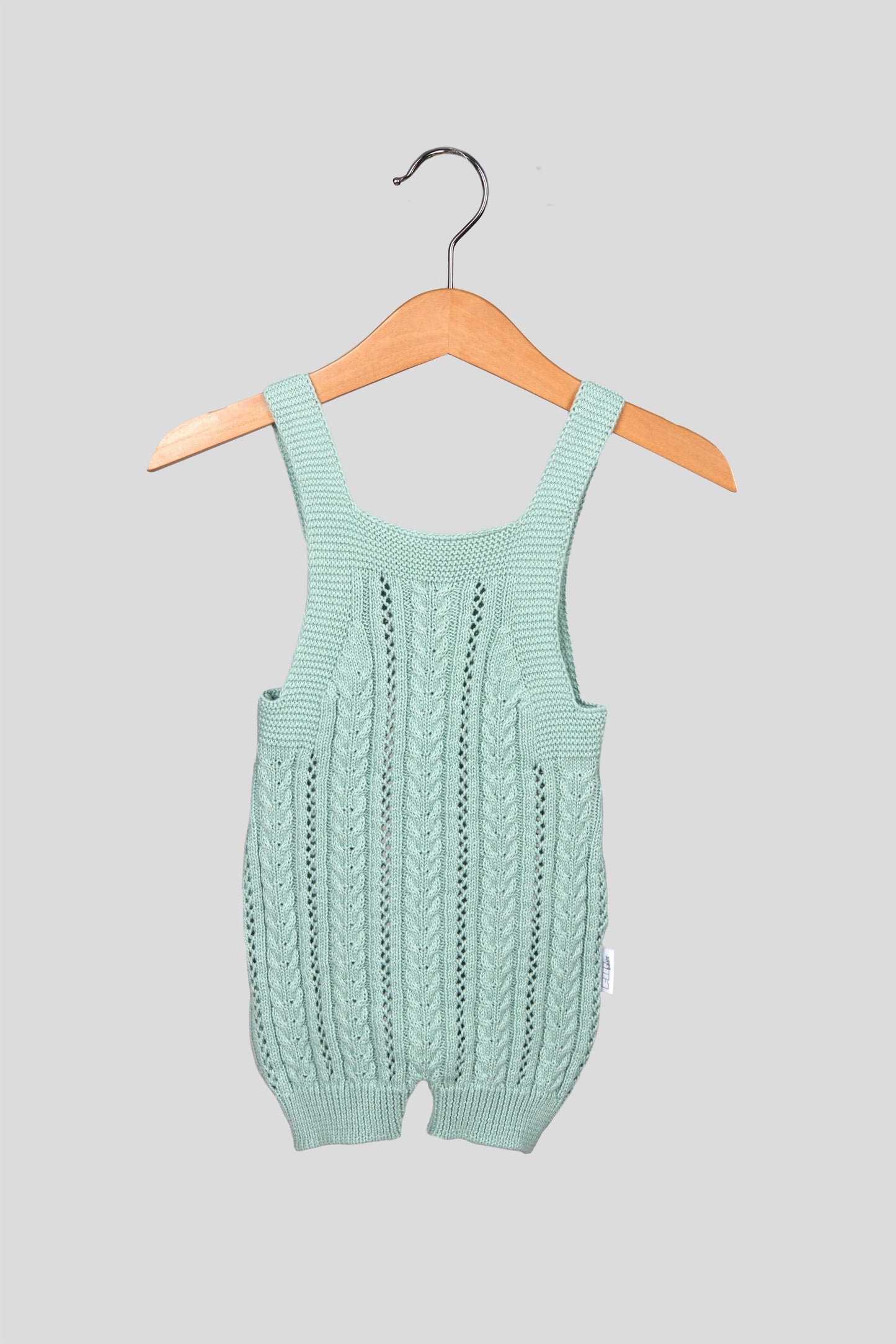 Salopette in maglia di cotone