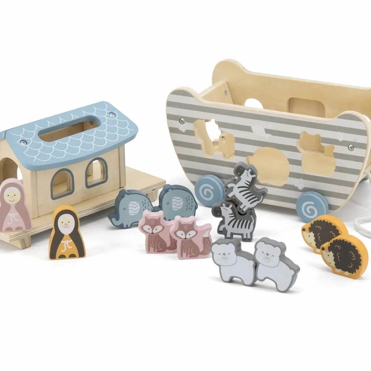 Gioco d’incastro forme Arca di Noè - Hebi