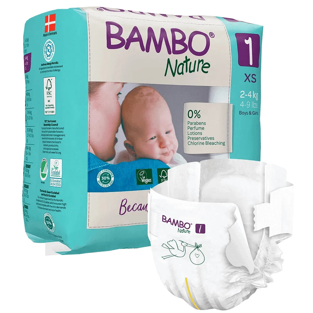 Pannolini bimbo ecologici taglia 1