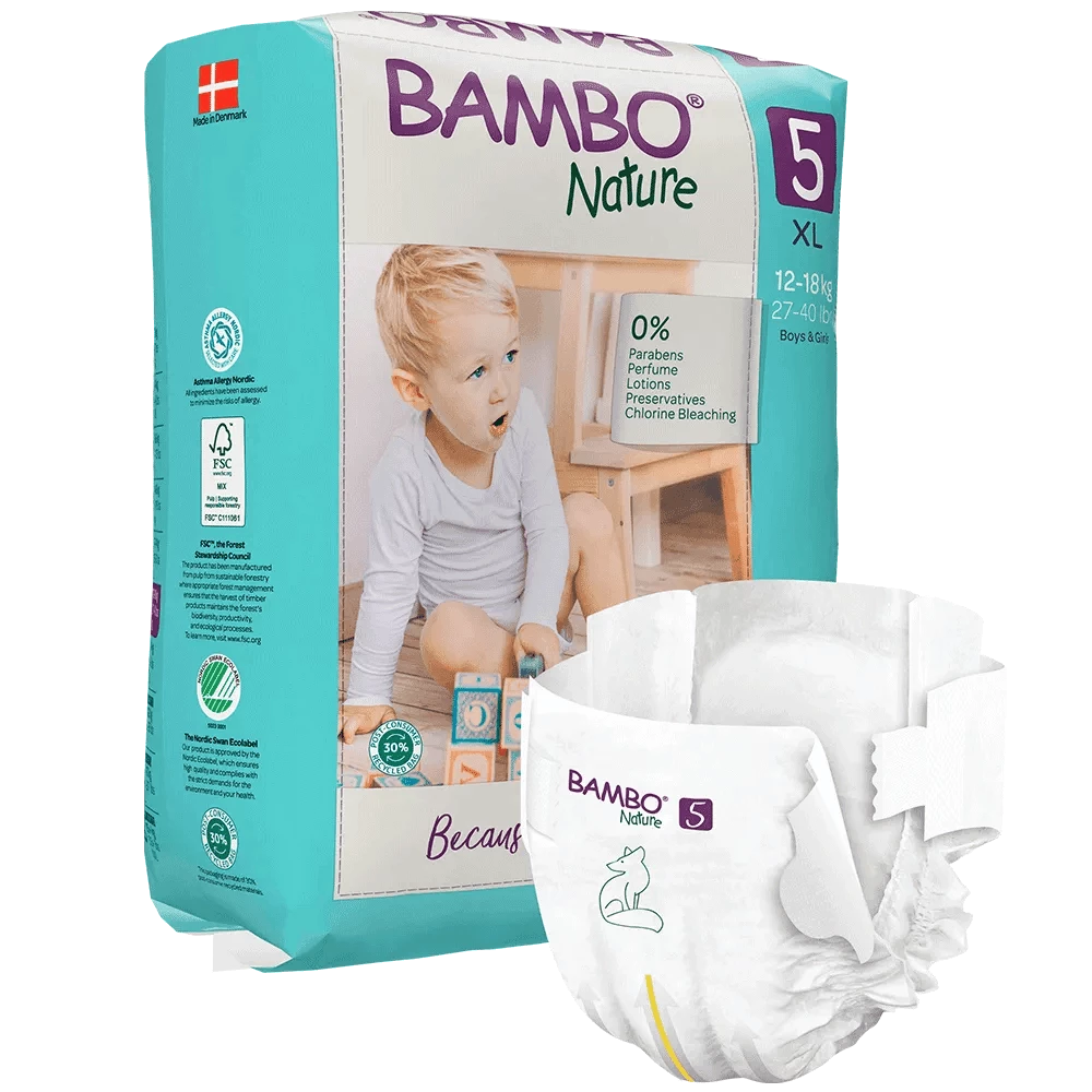 Pannolini bimbo ecologici taglia 5