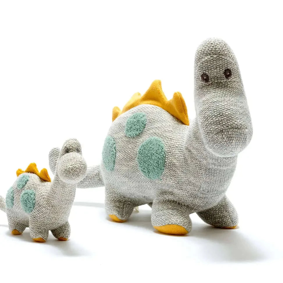 Dinosauro Grigio a pois - Hebi