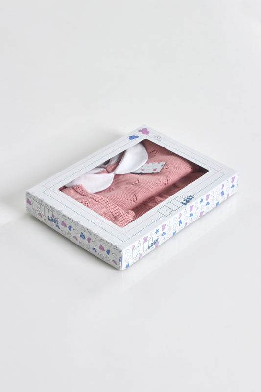 Set in maglia di cotone
